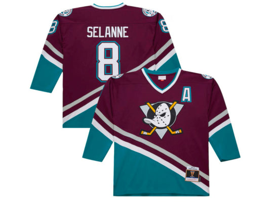 Anaheim Mighty Ducks Teemu Selänne Multi-Color 8