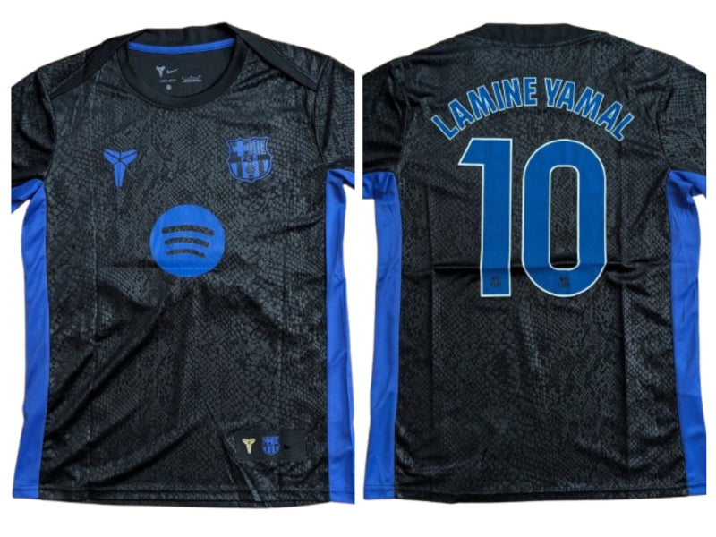 Barcelona X Mamba 2025-26 Lamine Yamal Black 10