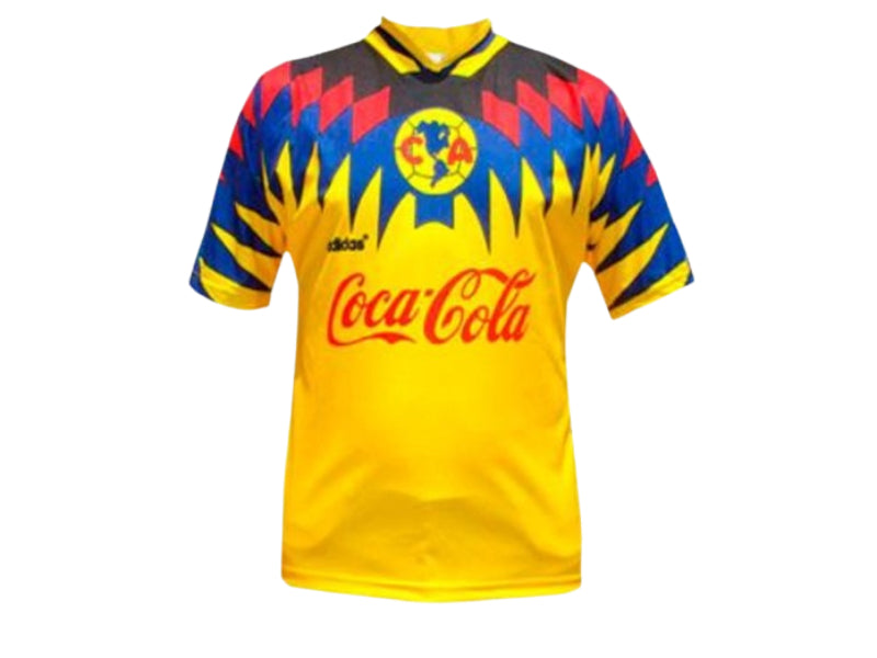 Club America 1995 Home Kit Yellow
