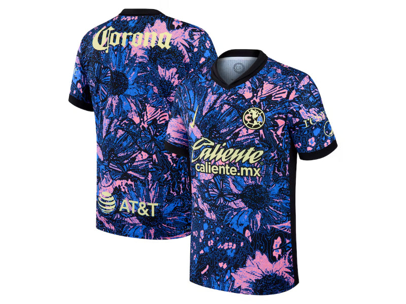 Club America 2024-25 3rd Kit Black & Purple