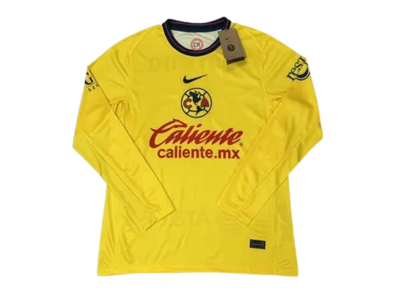Club America 2024-25 Home Yellow Long Sleeve