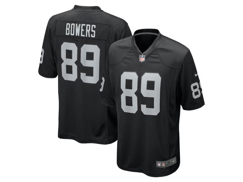 Las Vegas Raiders Brock Bowers Black 89