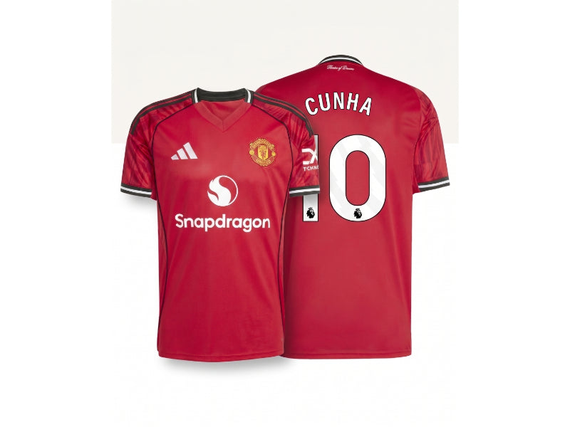 Manchester United Matheus Cunha 2025-26 Red 10