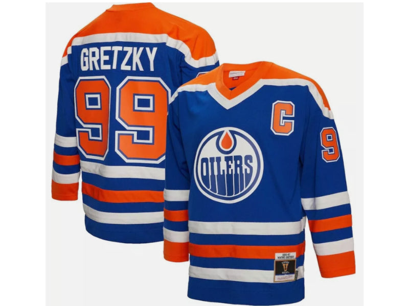 Edmonton Oilers Wayne Gretzky Blue 99