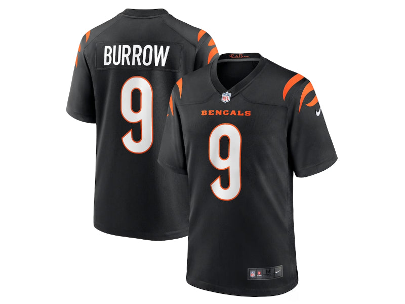 Cincinnati Bengals Joe Burrow Black 9