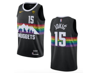 Denver Nuggets Nikola Jokic Black 15