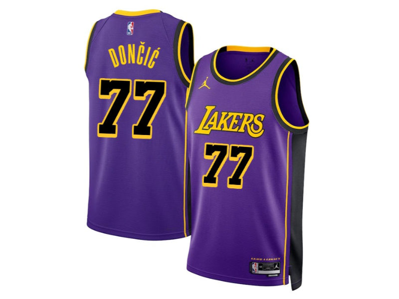 Los Angeles Lakers Luka Doncic Purple 77