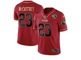 San Francisco 49ers Christian McCaffrey Red 75th Anniversary 23