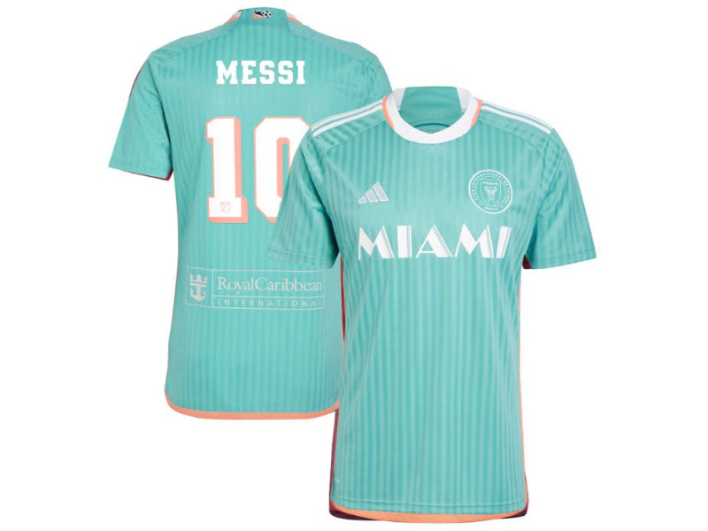Inter Miami 20204 3rd Kit Lionel Messi Aqua 10