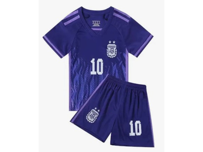 Argentina Lionel Messi Argentina Purple Kids 10