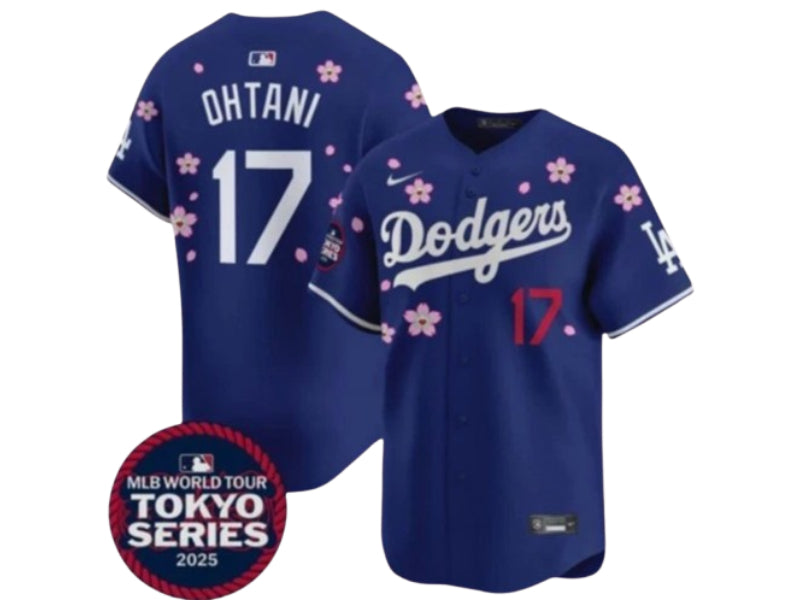 Los Angeles Dodger Shohei Ohtani Takashi Murakami Blue 17 is