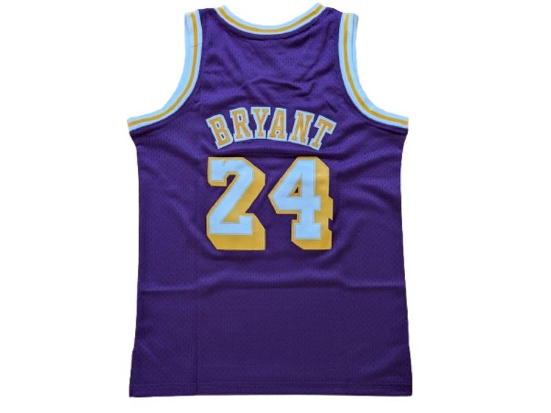 Los Angeles Lakers Kobe Bryant Youth Size Purple 24