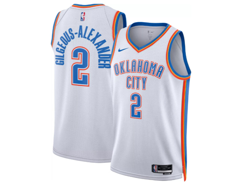 Oklahoma City Thunder Shai Gilgeous-Alexander White 2