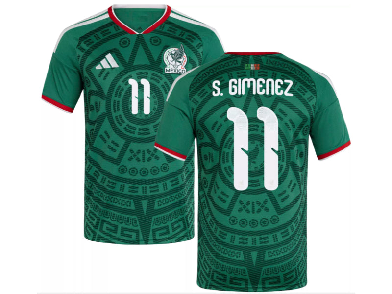 Mexico 2026 Home Santiago Gimenez Green 11