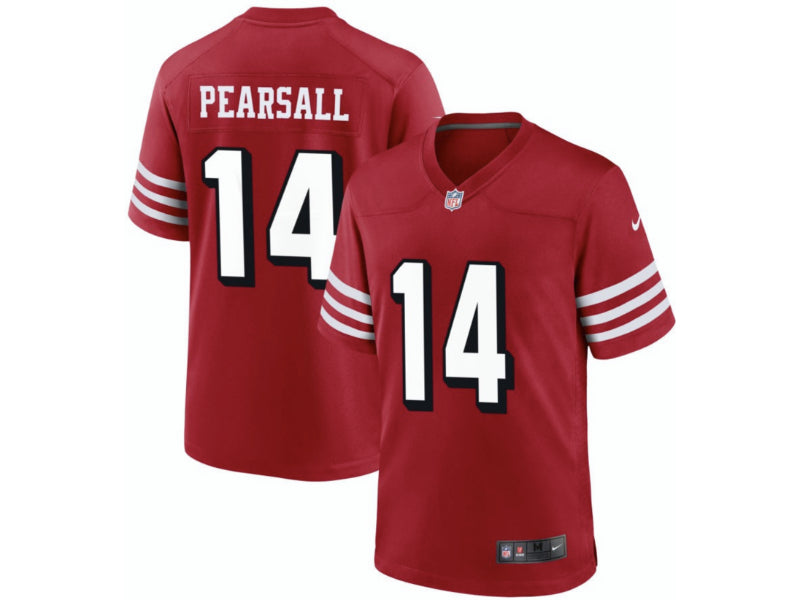 San Francisco 49ers Ricky Pearsall Alternate Red 14