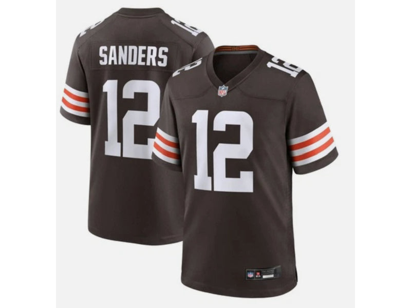 Cleveland Browns Shedeur Sanders Home Brown 12