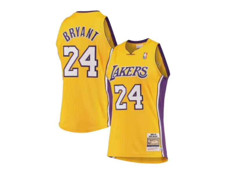 Los Angeles Lakers Kobe Bryant Yellow 24