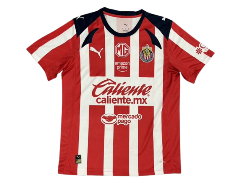 Chivas Home 2025-26 Red & White