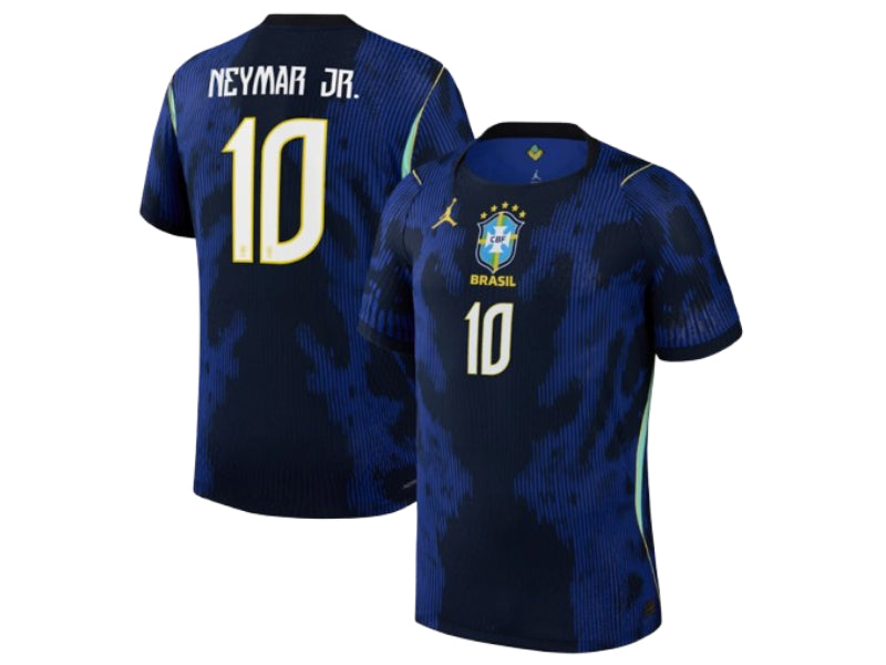 Brazil (Brasil) Neymar da Silva Santos Jr 2026 World Cup Away Blue 10