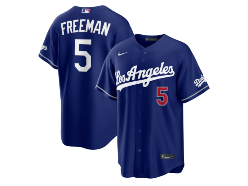 Los Angeles Dodgers Freddie Freeman Alternate Blue 5
