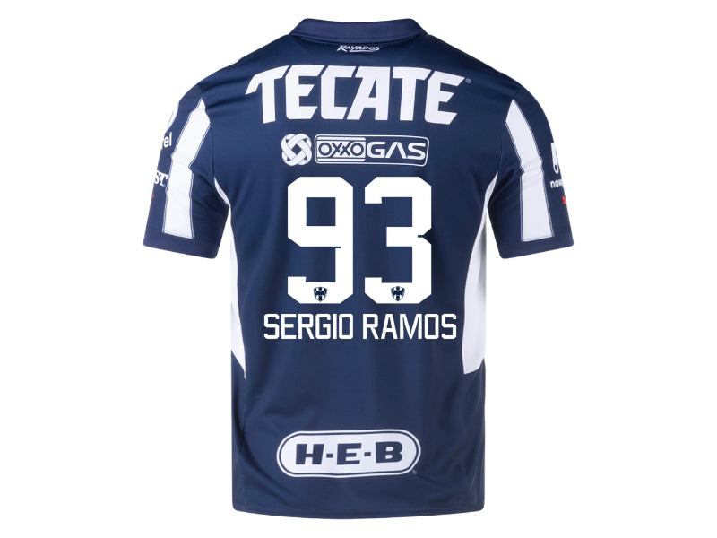 Monterrey Sergio Ramos 2025 Home Blue 93