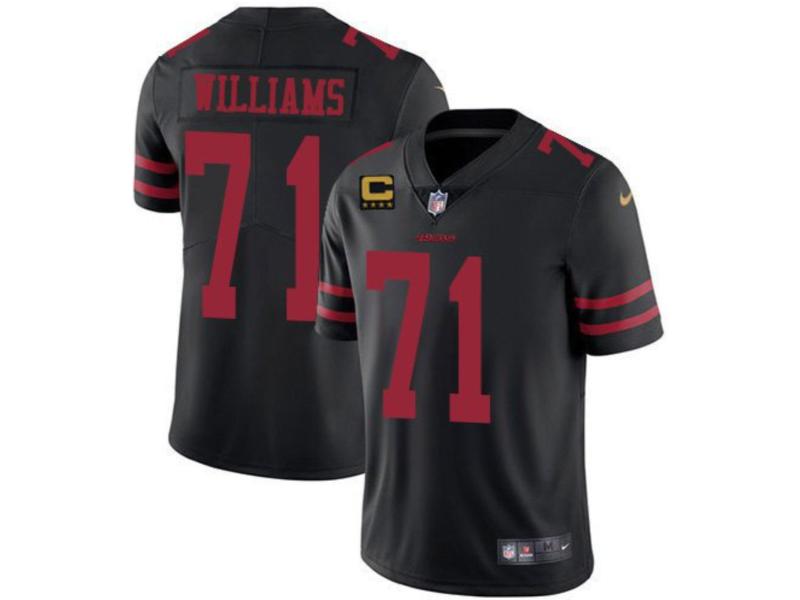 San Francisco 49ers Trent Williams Black 71