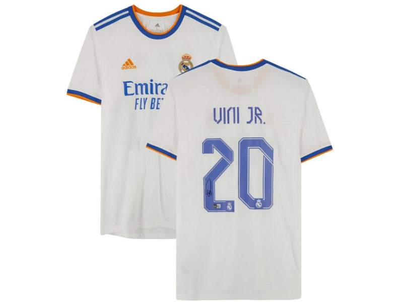 Real Madrid Vinicius Junior (Vini Jr) Home 2021-22 White 20