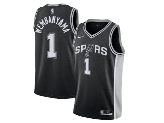 San Antonio Spurs Victor Wembanyama Black 1