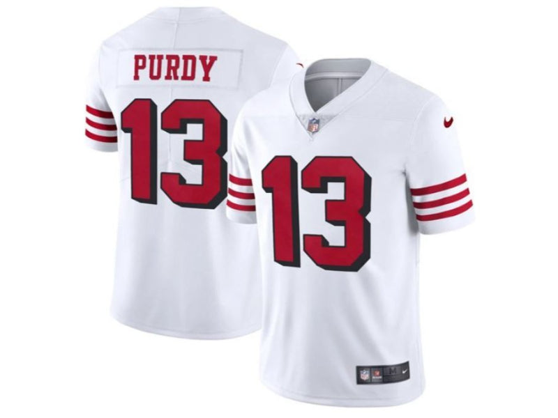 San Francisco 49ers Brock Purdy Alternate White 13