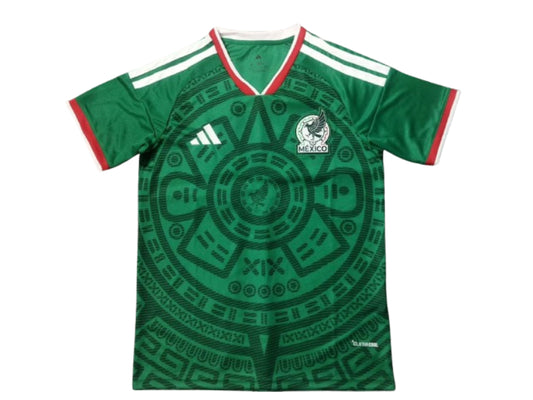 Mexico 2025-26 Home Jersey Green Aztec