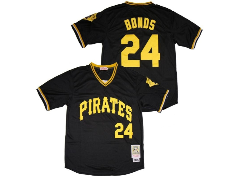 Pittsburgh Pirates Barry Bonds Black 24