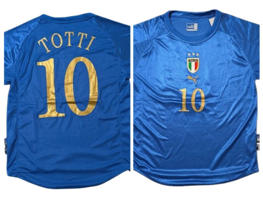 Italy 2004 Francesco Totti Blue 10