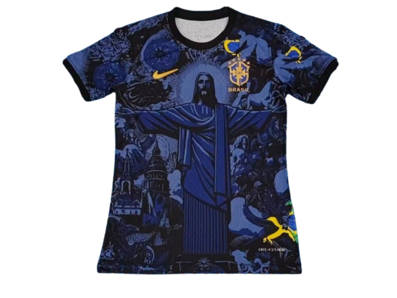 Brazil Christ the Redeemer Blue