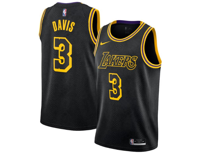 Los Angeles Lakers Anthony Davis Black 3