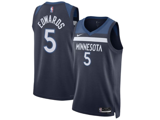 Minnesota Timberwolves Anthony Edwards Blue 5