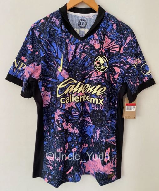 Club America 2024-25 3rd Kit Black & Purple