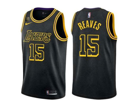 Los Angeles Lakers Austin Reaves Black 15