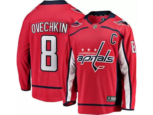 Washington Capitals Alexander Ovechkin Red 8