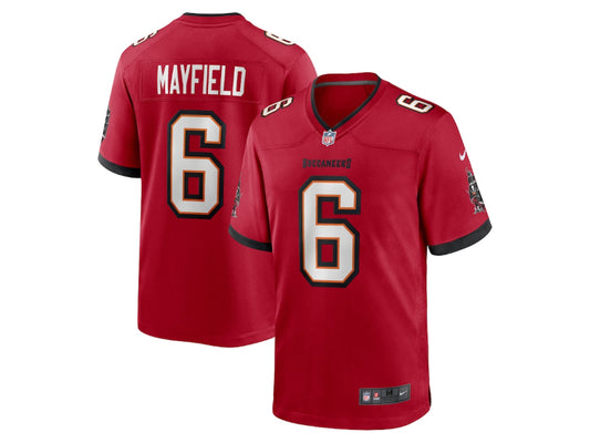 Tampa Bay Buccaneers Baker Mafield Red 6