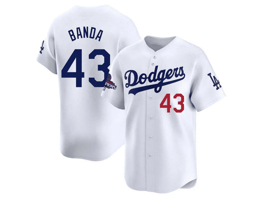 Los Angeles Dodgers Anthony Banda White 43