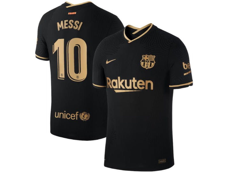 Barcelona 2020 Lionel Messi Black & Gold 10
