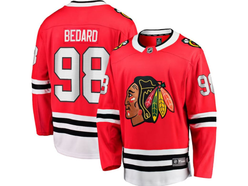 Chicago Blackhawks Connor Bedard Red 98