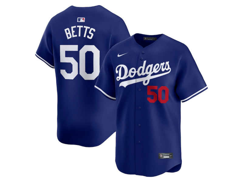 Los Angeles Dodgers Mookie Betts Blue 50