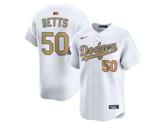 Los Angeles Dodgers Mookie Betts 2025 Gold Collection 50