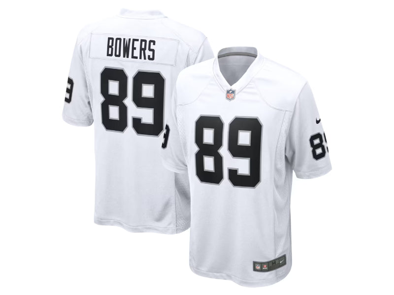 Las Vegas Raiders Brock Bowers White 89