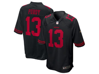 San Francisco 49ers Brock Purdy Black 13