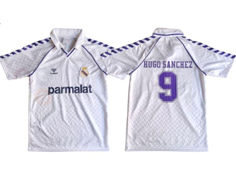Real Madrid 1988 Hugo Sanchez 9