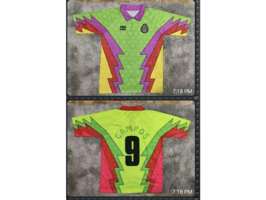 Mexico Retro Goalkeeper Jorge Campos 9