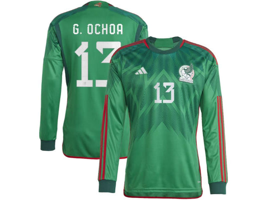 Mexico Guillermo Ochoa Long Sleeve 13