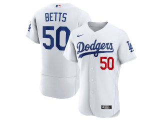 Los Angeles Dodgers Mookie Betts White 50